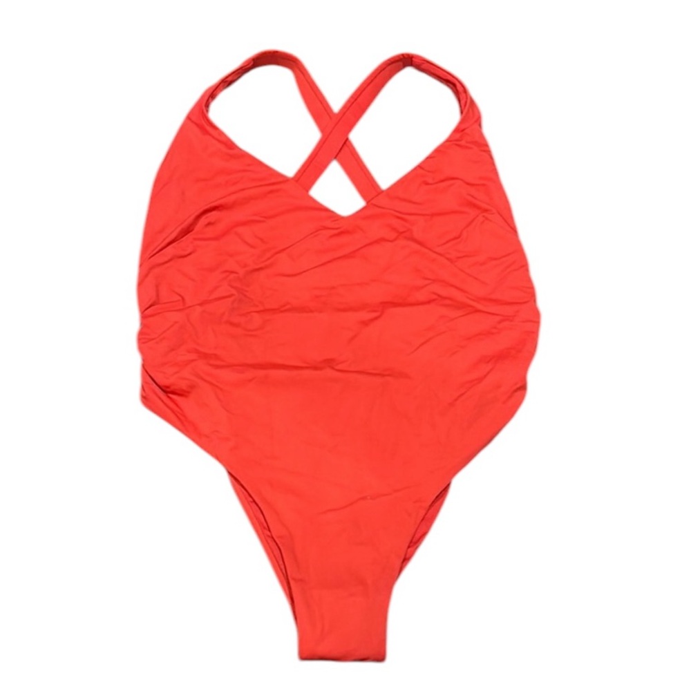 Toluca Swim Red One Piece Swim Suit